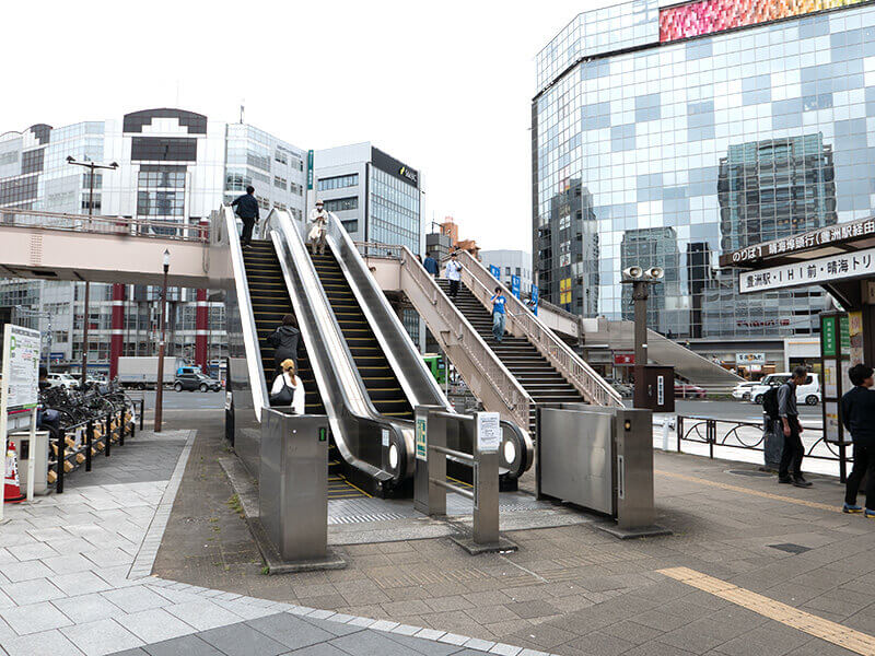 オアシス駅前店へのアクセス2