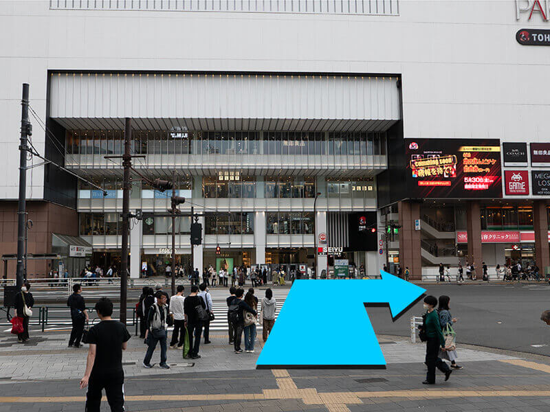 オアシス本店へのアクセス2